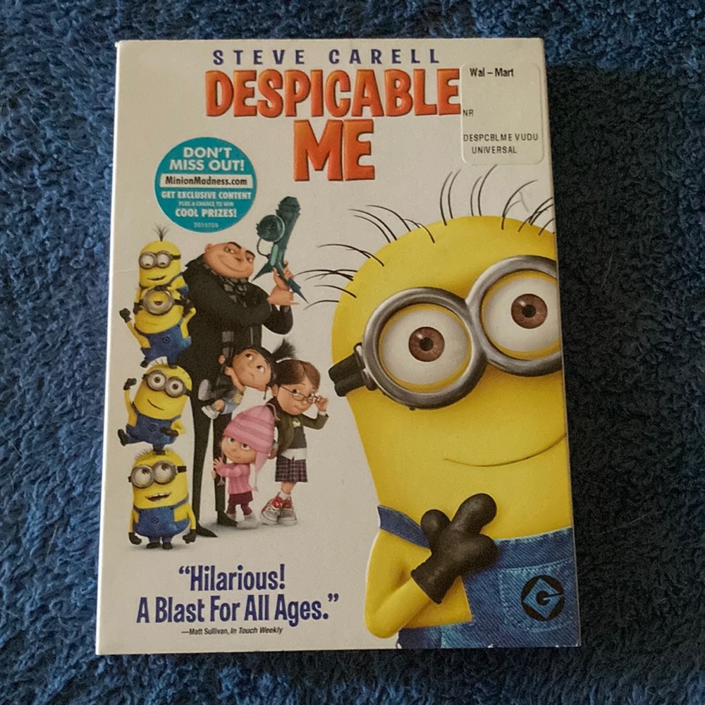 3/$12 Despicable Me DVD Steve Carell